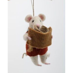 Lanart Bookworm Mouse Alpaca Needle Felting 93768